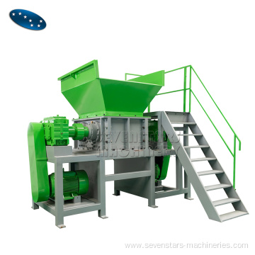 double shaft shredder machine